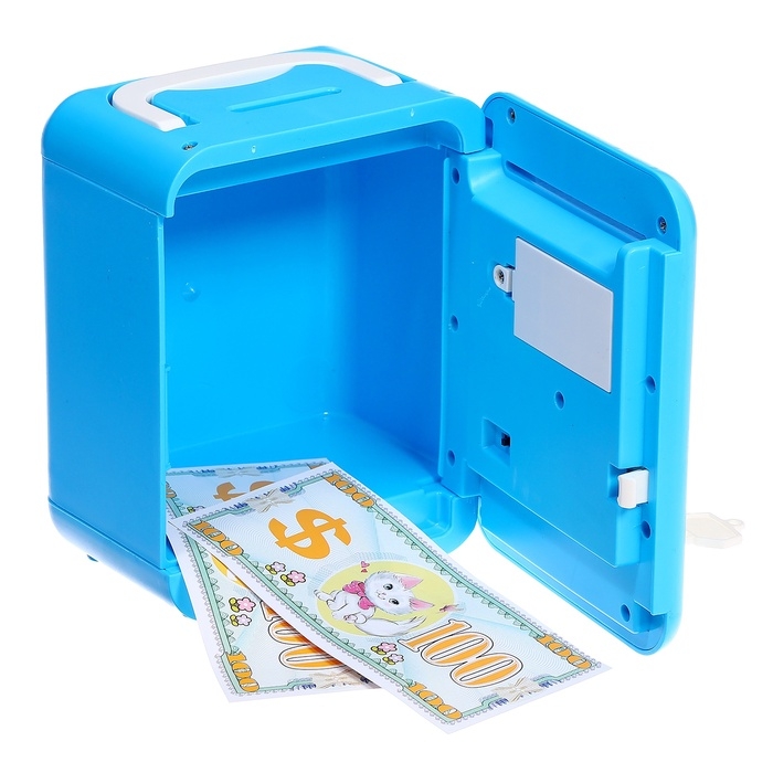 Музыкальная игрушка &laquo;Супер сейф&raquo;, голубой