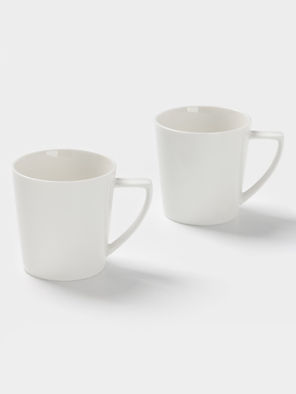 Набор кружек 2 шт 11,5х8,8х8,3 см Magistro"White Snow"  340 мл