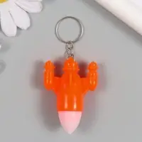 Фонарик свет на кольце "Ракета" LR41x3 шт МИКС 5х3х1,7 см