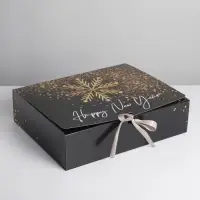 Коробка подарочная новогодняя складная двухсторонняя &laquo;Новый год&raquo;, 31 х 24.5 х 8 см, Новый год