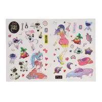 CYBER anime coloring book