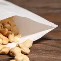 Пакет Zip-lock Крафт, белый, с прямоугольным окном 20&times;30 см