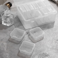 Органайзер для украшений антиокислительный на 14 ячеек, 16.5&times;12&times;6 см, цвет прозрачный