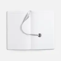 Ежедневник Waltz, недатированный, серебристый