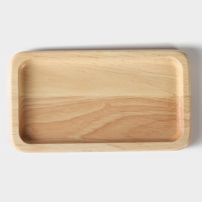 Менажница Magistro Tropical, 18&times;10&times;1,8 см, каучуковое дерево