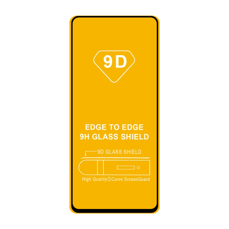 Защитное стекло Xiaomi Note 9T с рамкой 9H Full Glue без упаковки (25 шт./уп.)