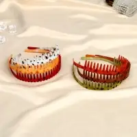 Ободок для волос &laquo;Янтарный свет&raquo;, зиг заг, 2.5 см, МИКС