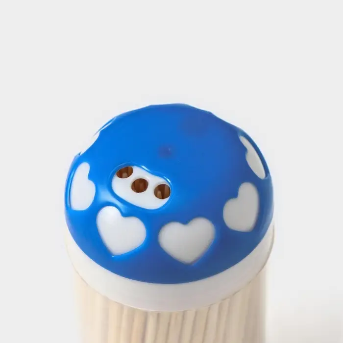 Зубочистки Доляна &laquo;Сердца&raquo;, 190 шт., МИКС