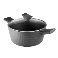 Кастрюля 4.2 литра Kontur-24C крышка индукция антипригарное