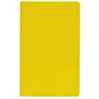 Ежедневник Knit, недатированный, желтый