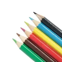 Карандаши цветные 6 цветов Calligrata МИНИ &laquo;Машинка&raquo;, деревянные, шестигранные