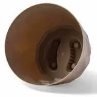 Горшок для цветов "Laurel" D-17,5 см, 2,3 л с поддоном, бежевый