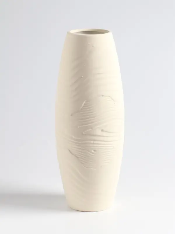 Ваза &laquo;Бего&raquo;, классик, 27&times;9 см, керамика, бежевая