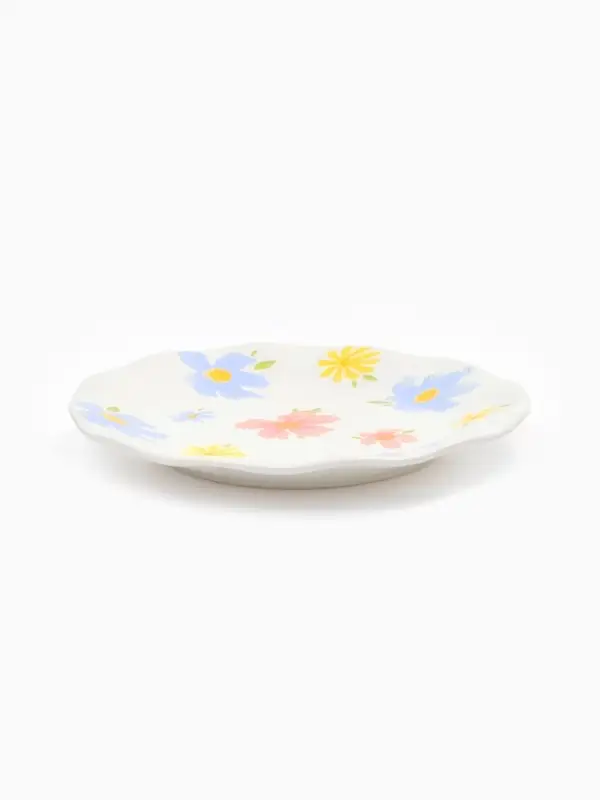 Тарелка &laquo;Цветы&raquo;, 21,5 см