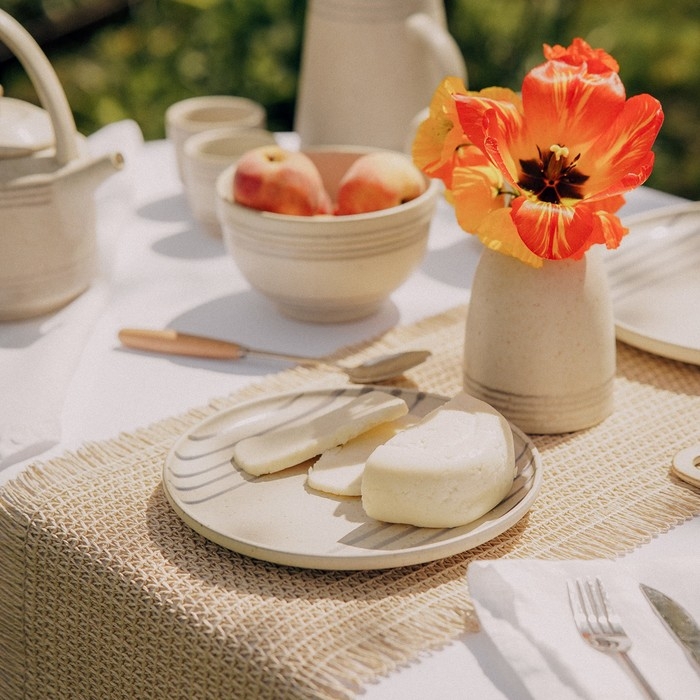 Тарелка керамическая SL Home &laquo;Райяс&raquo;, d=21 см, цвет бежевый