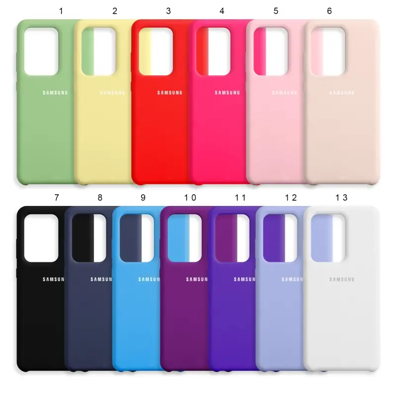 Чехол Samsung S20 Ultra Silicone Cover