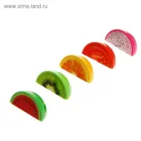 Точилка с контейнером &laquo;Фрукты&raquo;, МИКС