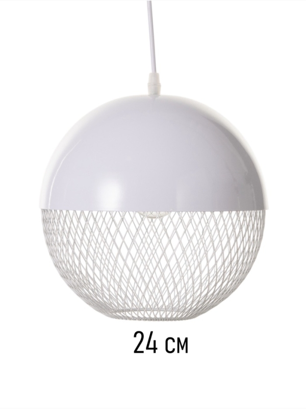 Светильник Lina 1х40Вт Е27 кремовый  26х26х32см