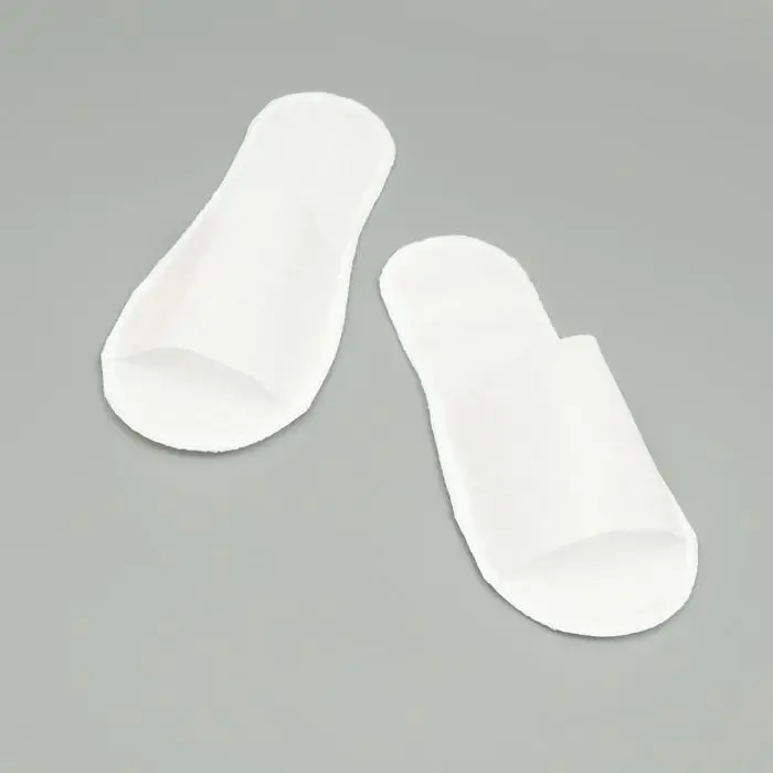 Одноразовые тапочки, эконом, белые, 42 р.