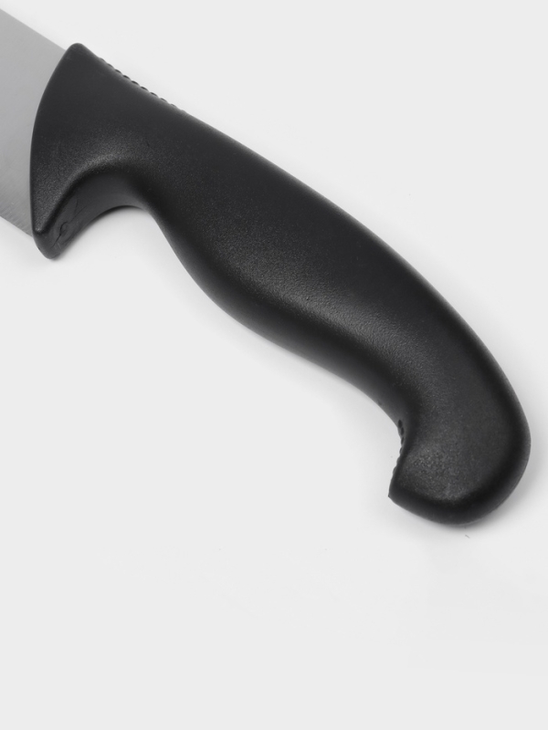 Шеф-нож, лезвие 30,5 см, черная ручка