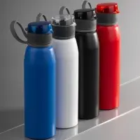 Бутылка для воды Billy Gym, матовая черная