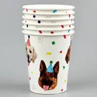 Стакан Собачки фотографичные 250мл 6шт/G