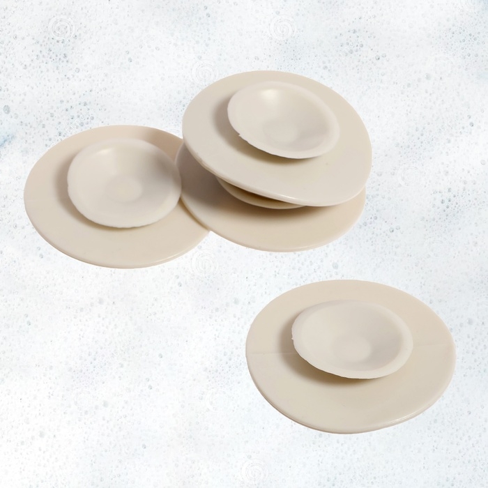 Набор стаканчиков для ванны &laquo;Зверята&raquo;, 5 предметов