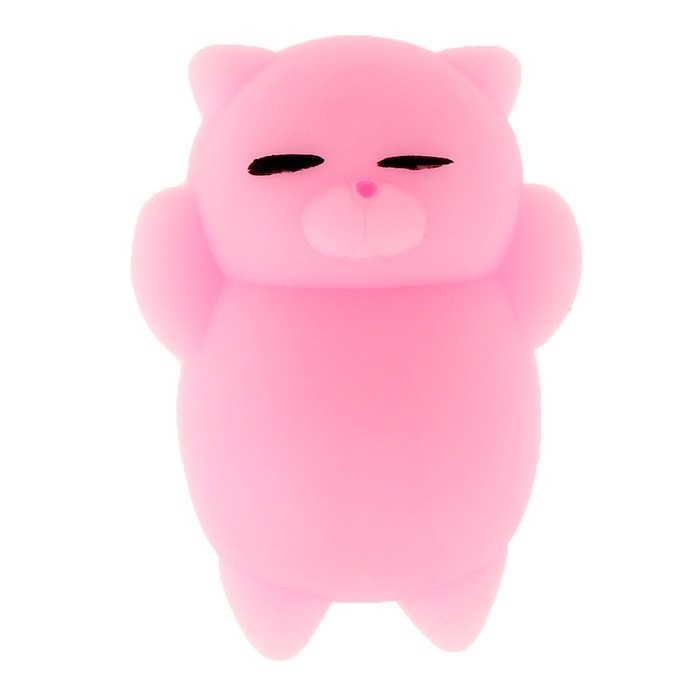 Мялка антистресс &laquo;Киска&raquo;, набор 3 шт, цвета МИКС