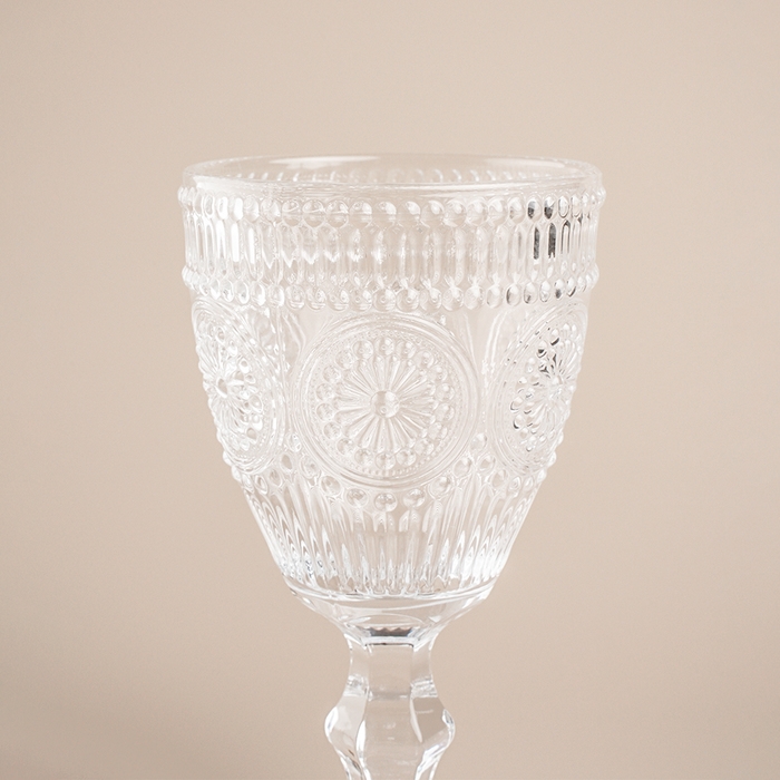 Набор бокалов для вина стеклянный SL Home &laquo;Ларго&raquo;, 300 мл, 9&times;17 см, цвет прозрачный