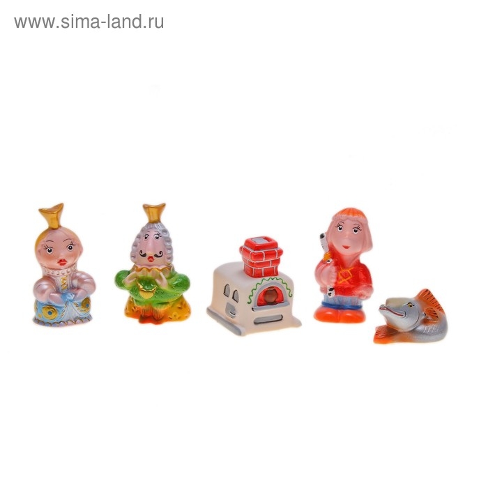 Набор резиновых игрушек &laquo;По щучьему велению&raquo;