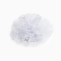 Выпускной.Бант для волос на резинке, белый, 10.5 см, Принцессы