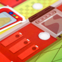 Игра на липучках, конструктор &laquo;Мой дом&raquo; , Весёлые липучки