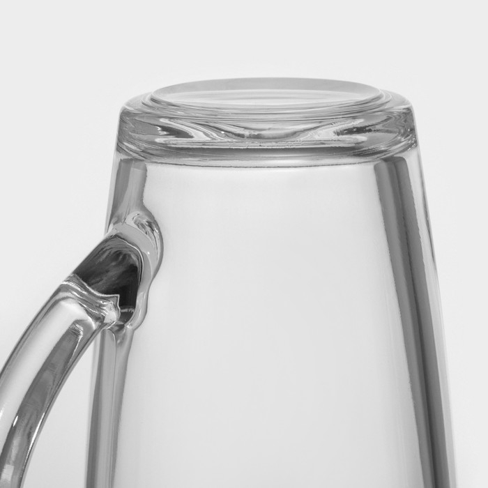 Кружка стеклянная &laquo;Капучино&raquo;, 400 мл