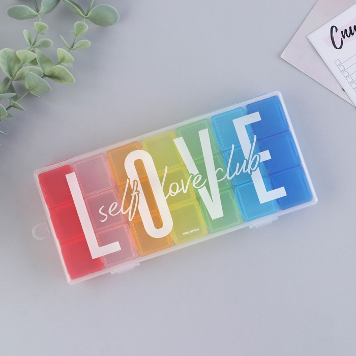 Таблетница &laquo;Love&raquo;, 16,5 х 7,5 см.