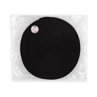 Стропа ременная, 40 мм, 50 &plusmn; 1 м, плотность 12 гр/м, цвет чёрный