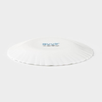 Тарелка десертная Avvir &laquo;Юкка&raquo;, d=17,5 см, стеклокерамика, цвет белый