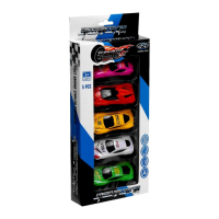 Набор металлических машинок &laquo;Спорткар&raquo;, 5 штук