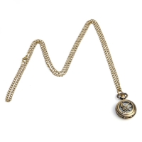 Карманные кварцевые часы &laquo;Птица со стрелой&raquo;, на цепочке 80 см