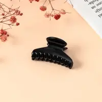 Крабик для волос &laquo;Маленькая классика&raquo;, овал, 4 см, чёрный