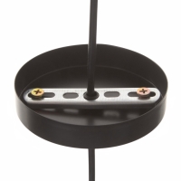 Светильник Posatore 1х40Вт Е27 черный 38х19х8см