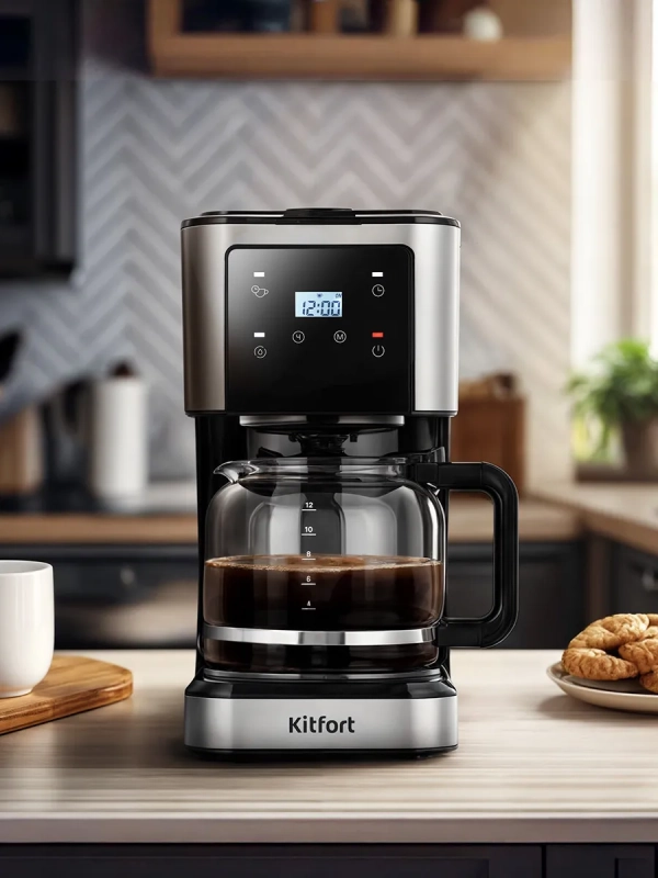 Кофеварка электрическая капельная КТ-7628 - 950 Вт