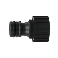 Штуцер, внутренняя резьба 1/2", быстросъёмное соединение, пластик, Greengo