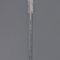 Щёточки для бровей и ресниц, набор - 50 шт, 10 см, цвет белый/прозрачный