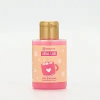 URAL LAB Розовый НГ Гель для душа "Малиновое какао", 100 мл