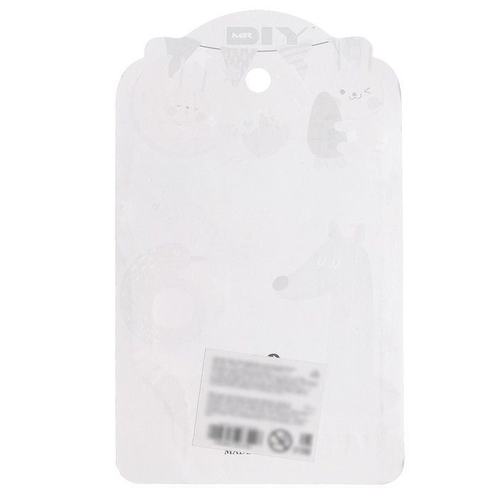 Печать цветная &laquo;Зайка&raquo;, набор 3 шт., ролик-печать с 2 насадками, штемпельная подушка