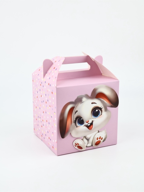 Подарочная упаковка &laquo;Зайка&raquo; 15 х 15 х 15 см