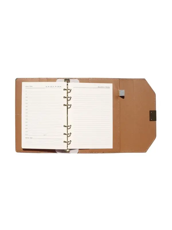 Органайзер на кольцах, C6, с клапаном, 80л, линия, к/зам, Черный