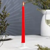 Свеча античная, 2,2х 25 см, красная