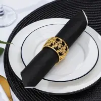 Кольцо для салфетки Noble, 4,5&times;4,5&times;3 см, цвет золотой