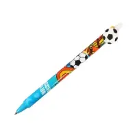 Ручка гелевая со стираемыми чернилами 0.5 мм, стержень синий, МИКС